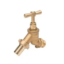 Bib Tap Hose Union with Double Check Valve DZR Threaded